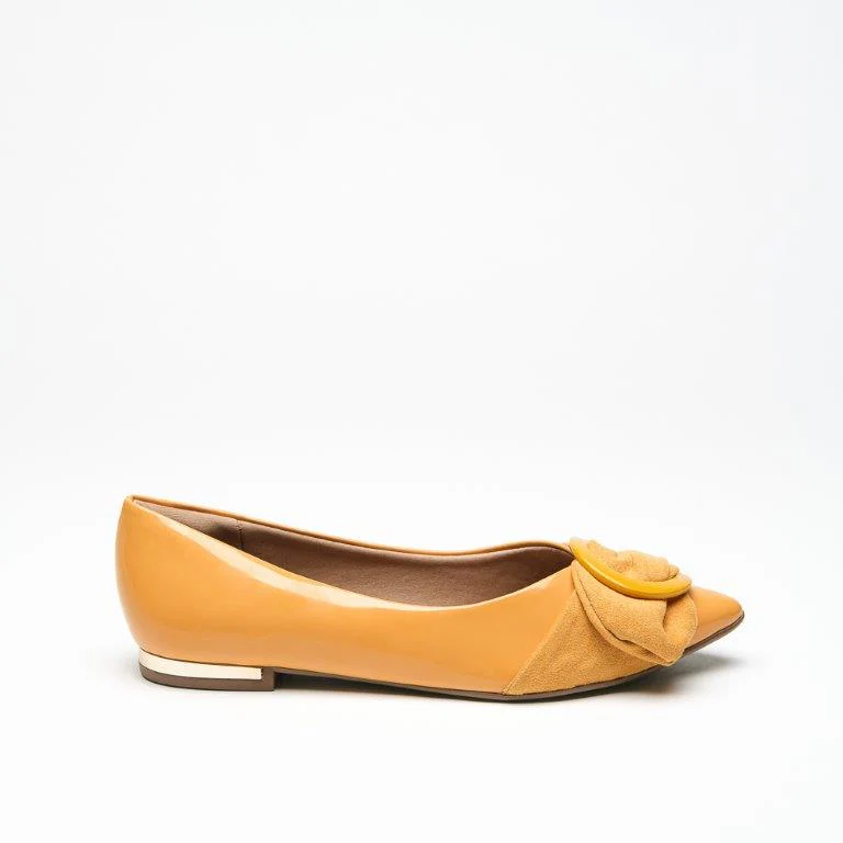 Sapato Sabrinas Mulher Pele Sintética Amarelo