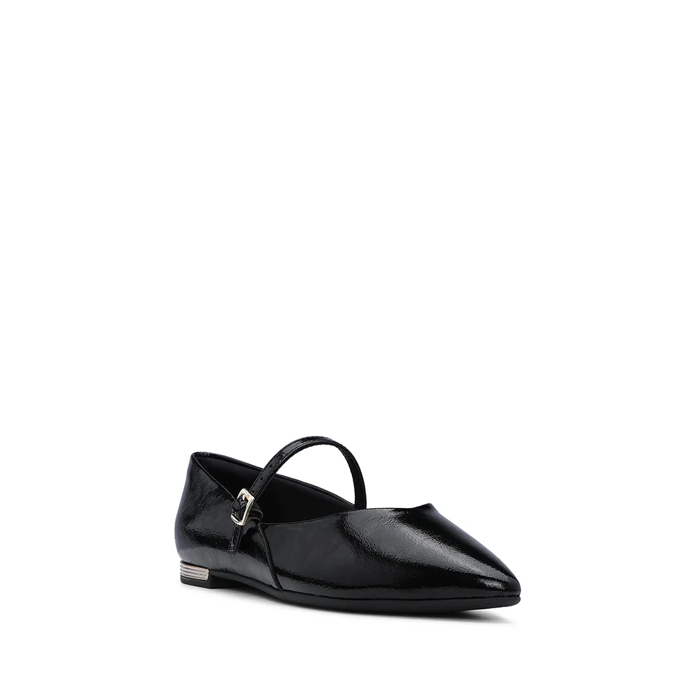 Sapato Mary Jane Mulher Verniz Preto - Image 3