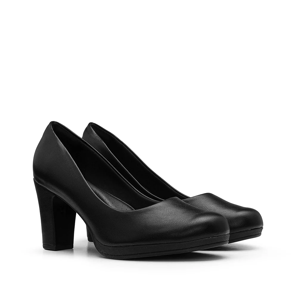 Sapato Salto Alto Mulher Preto - Image 2