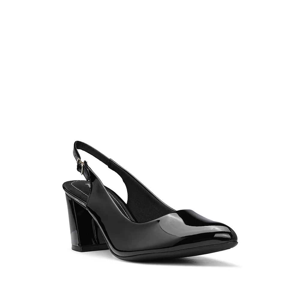Sapato Salto Alto Mulher Verniz Preto - Image 3