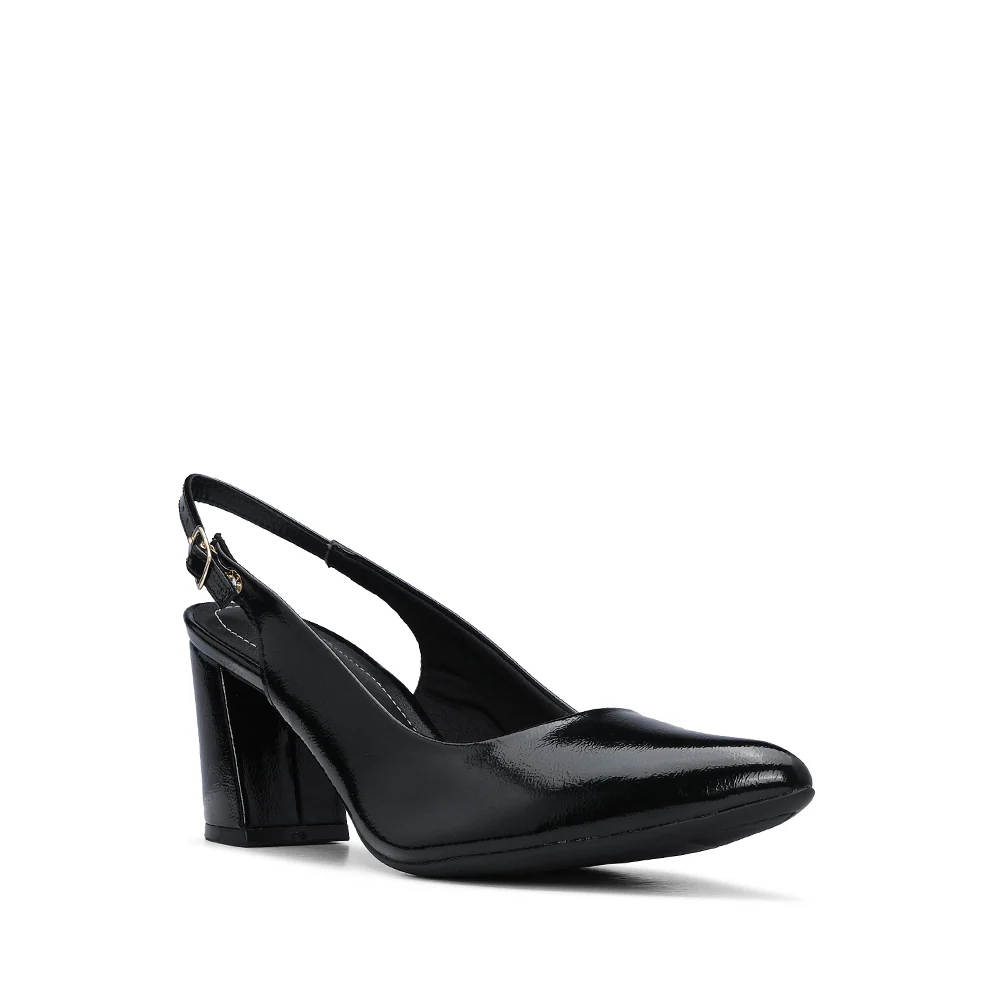 Sapato Salto Alto Mulher Verniz Preto - Image 3