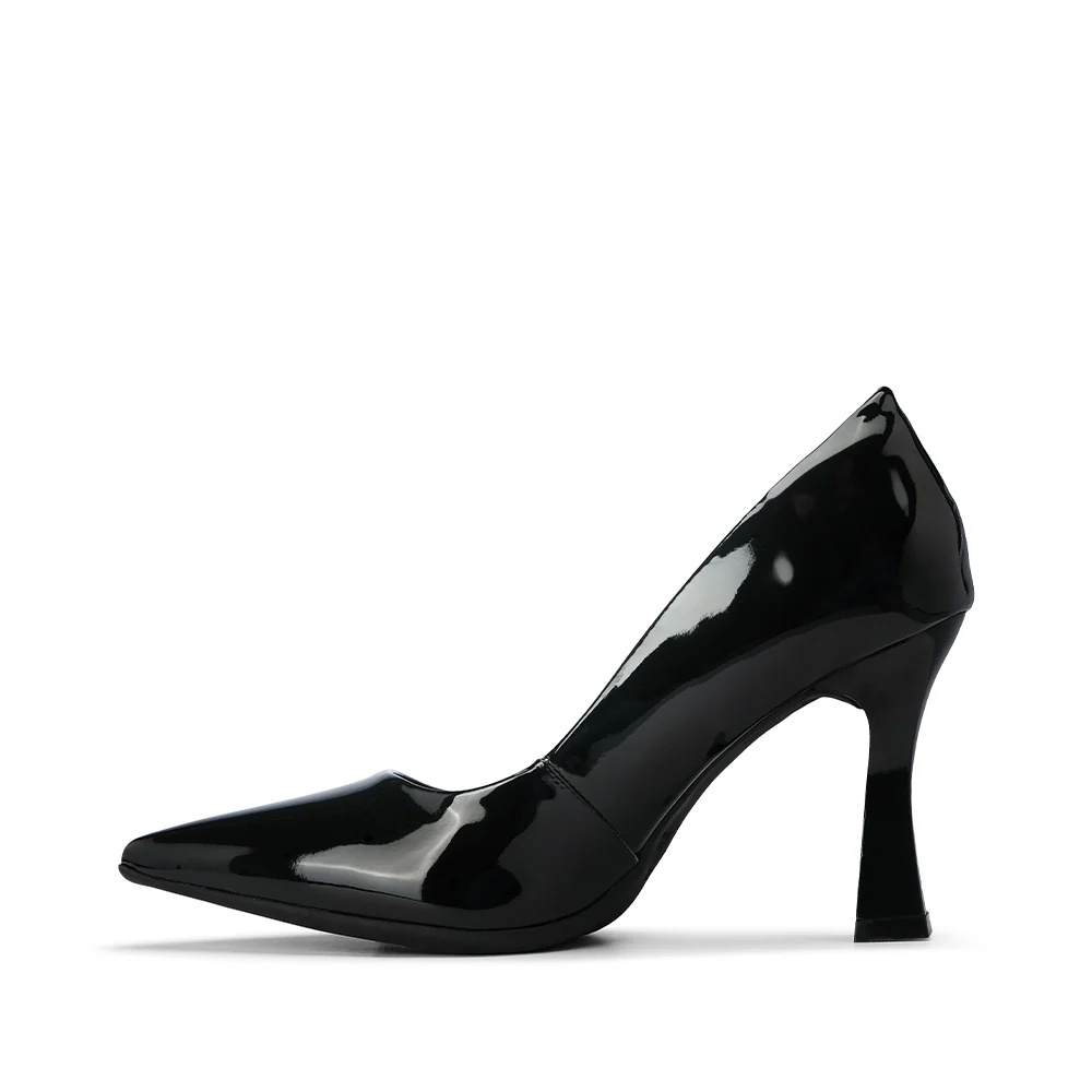 Sapato Salto Alto Mulher Verniz Preto - Image 2