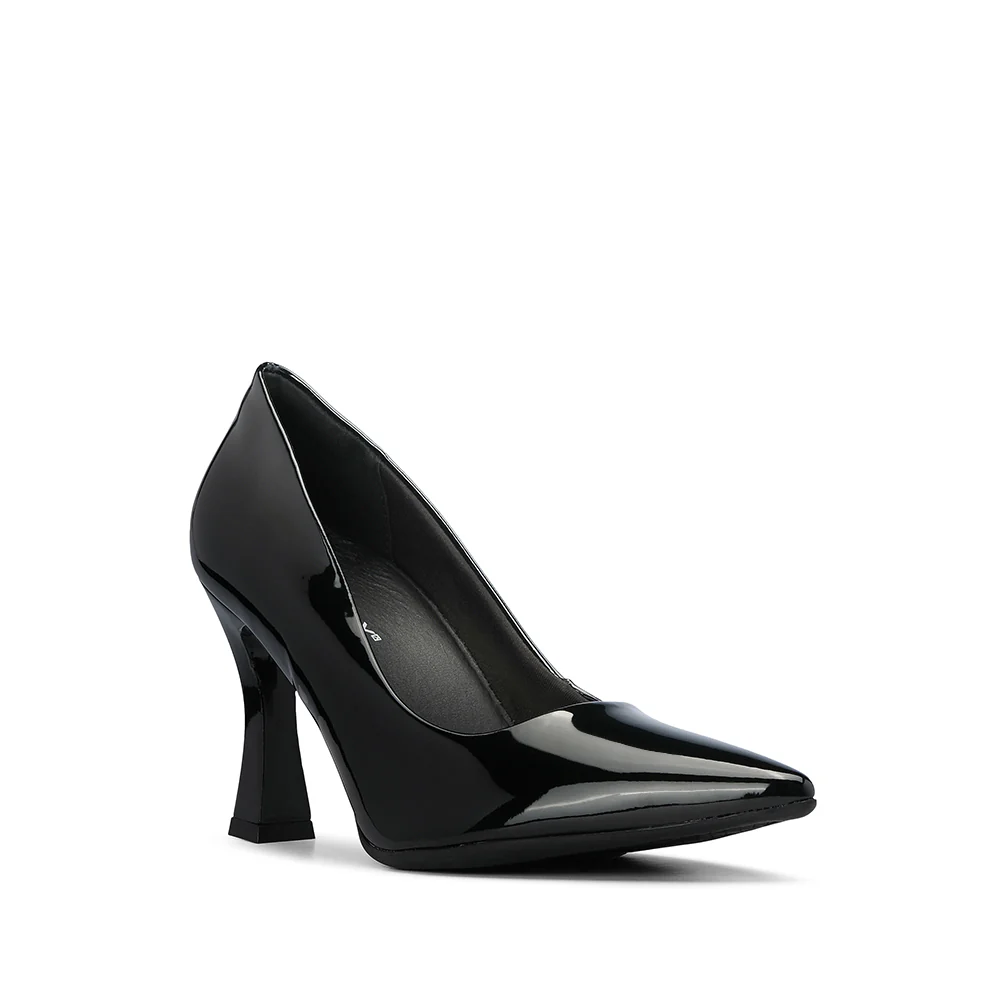 Sapato Salto Alto Mulher Verniz Preto - Image 3