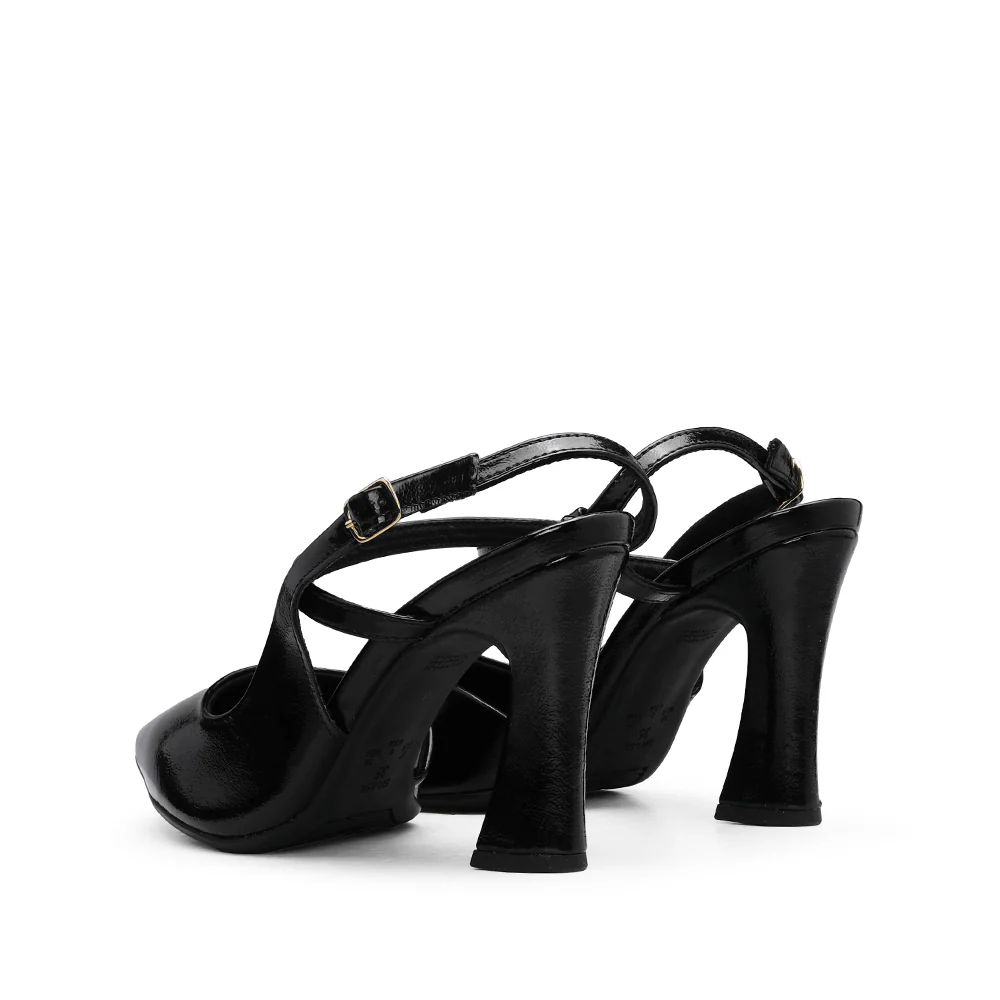 Sapato Salto Alto Mulher Verniz Preto - Image 3