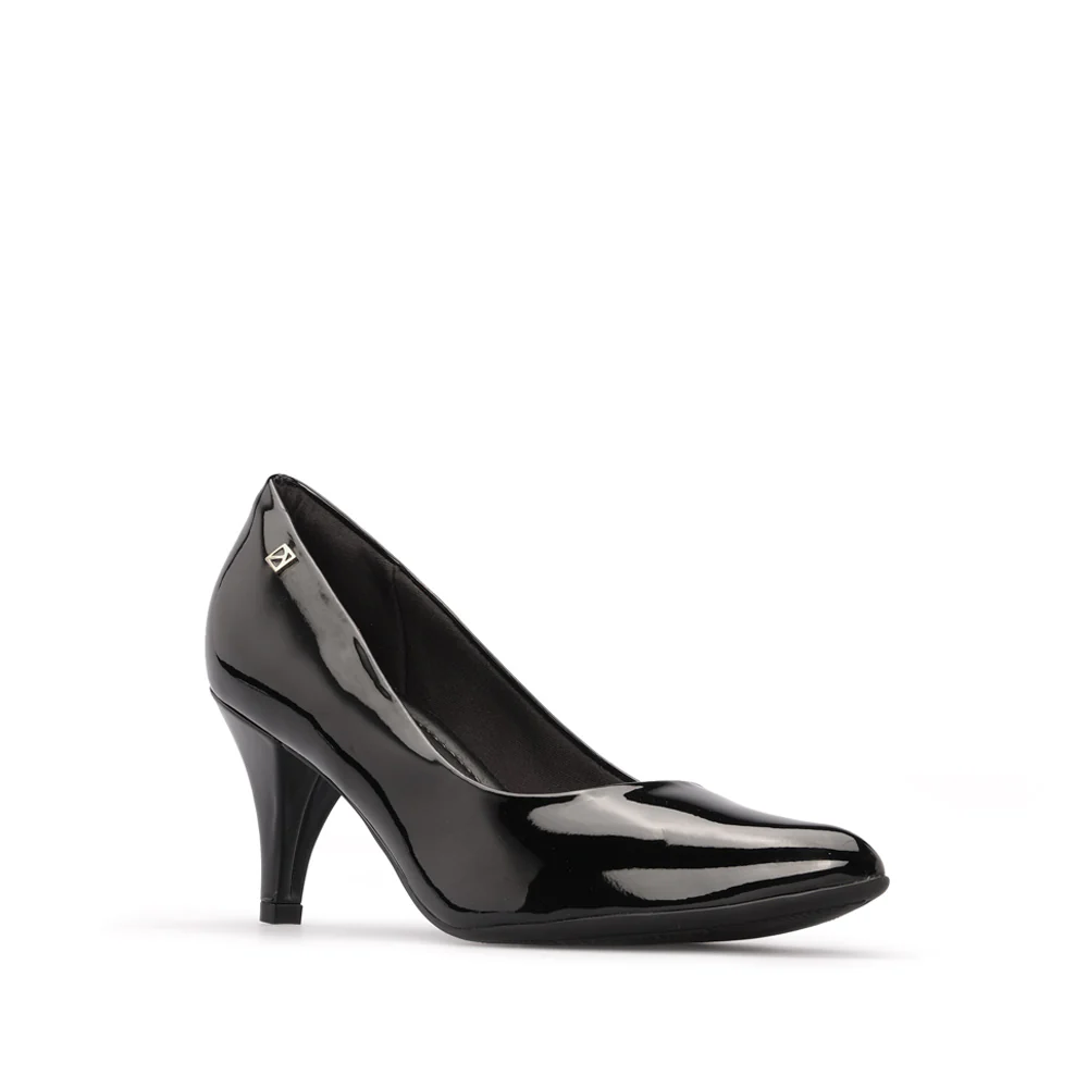 Sapato Salto Alto Mulher Verniz Preto - Image 3
