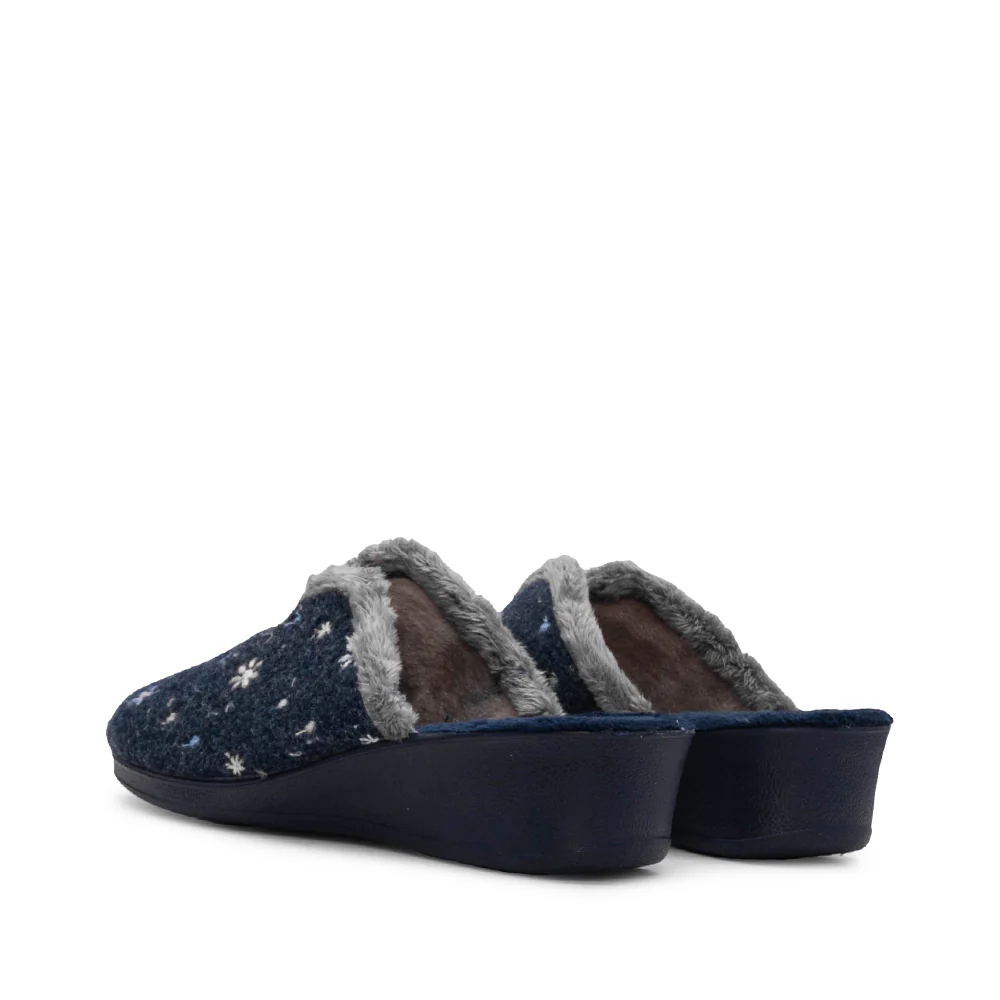 Chinelo Homewear Mulher Azul Marinho - Image 3