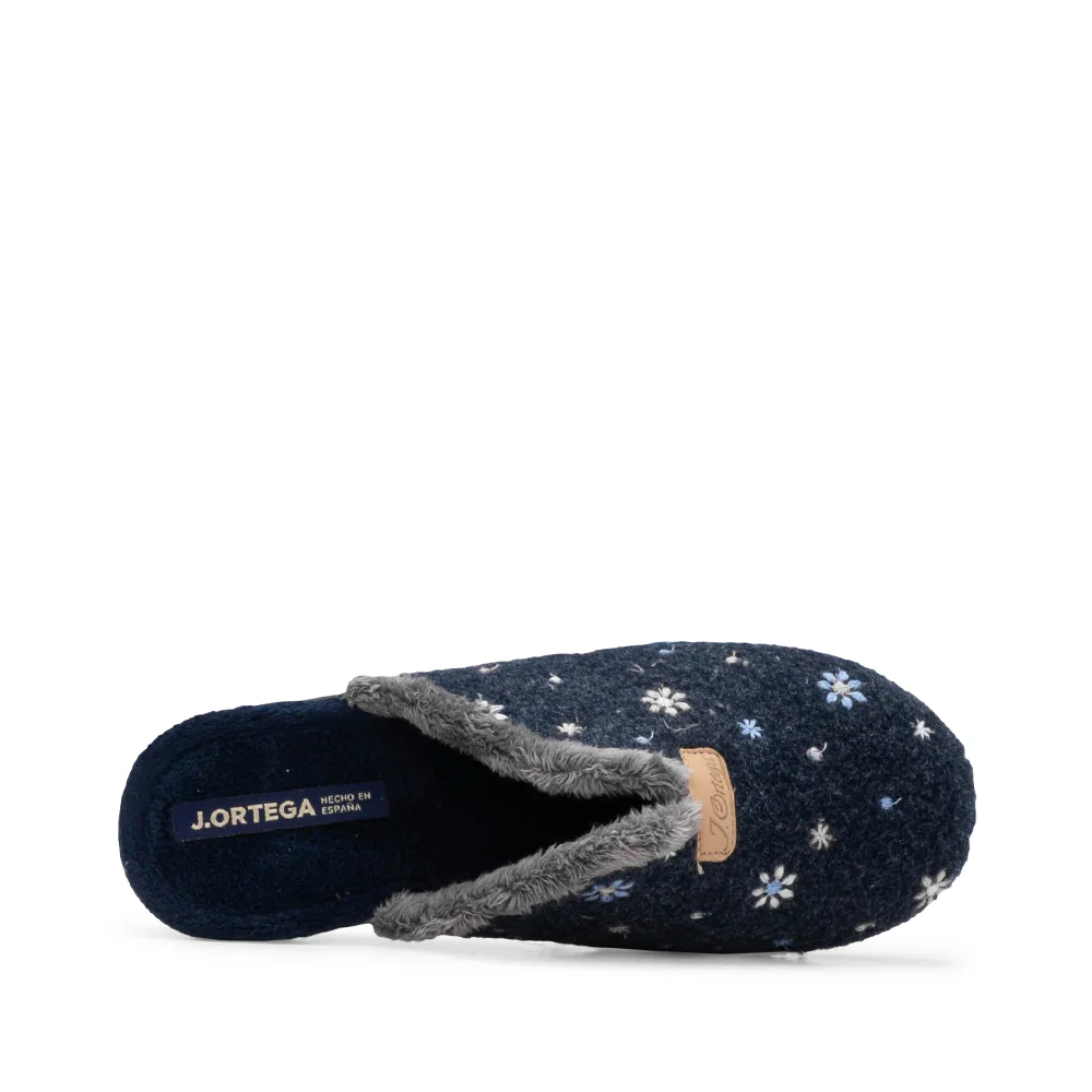 Chinelo Homewear Mulher Azul Marinho - Image 4