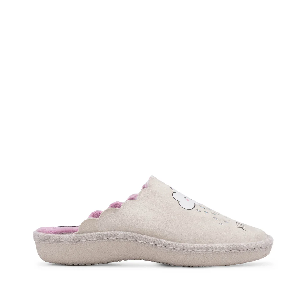 Chinelo Homewear Mulher Bege