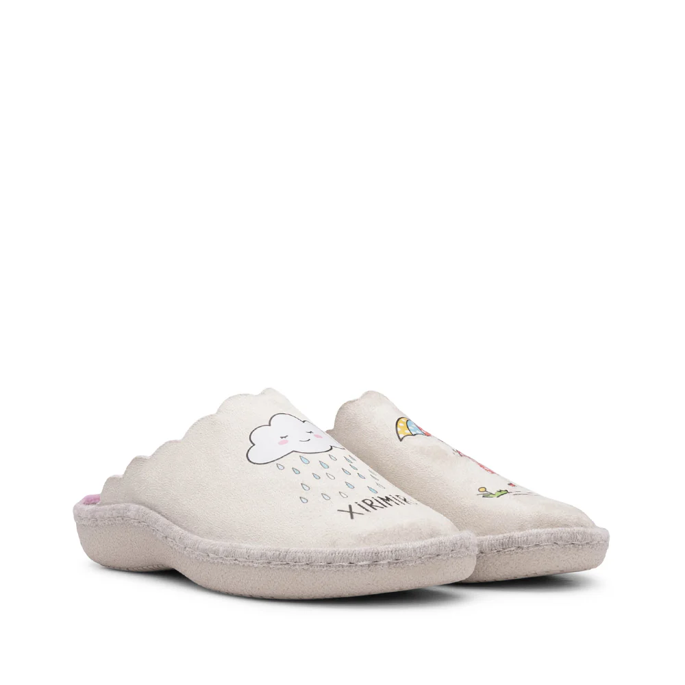 Chinelo Homewear Mulher Bege - Image 2