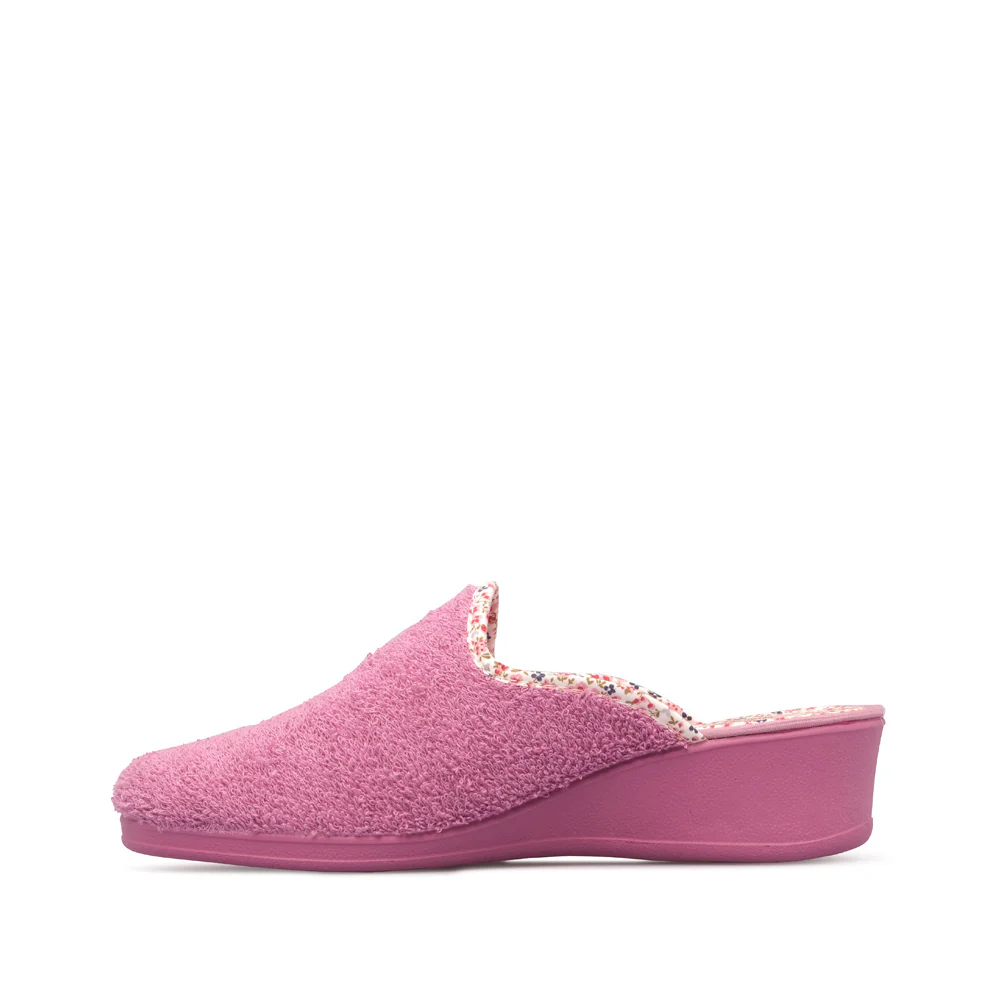 Chinelo Homewear Mulher Salto Cunha Rosa - Image 2