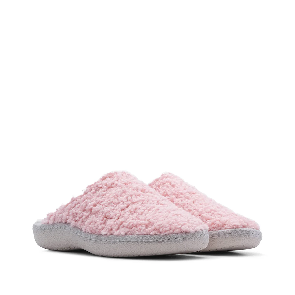 Chinelo Homewear Mulher Têxtil Rosa - Image 2