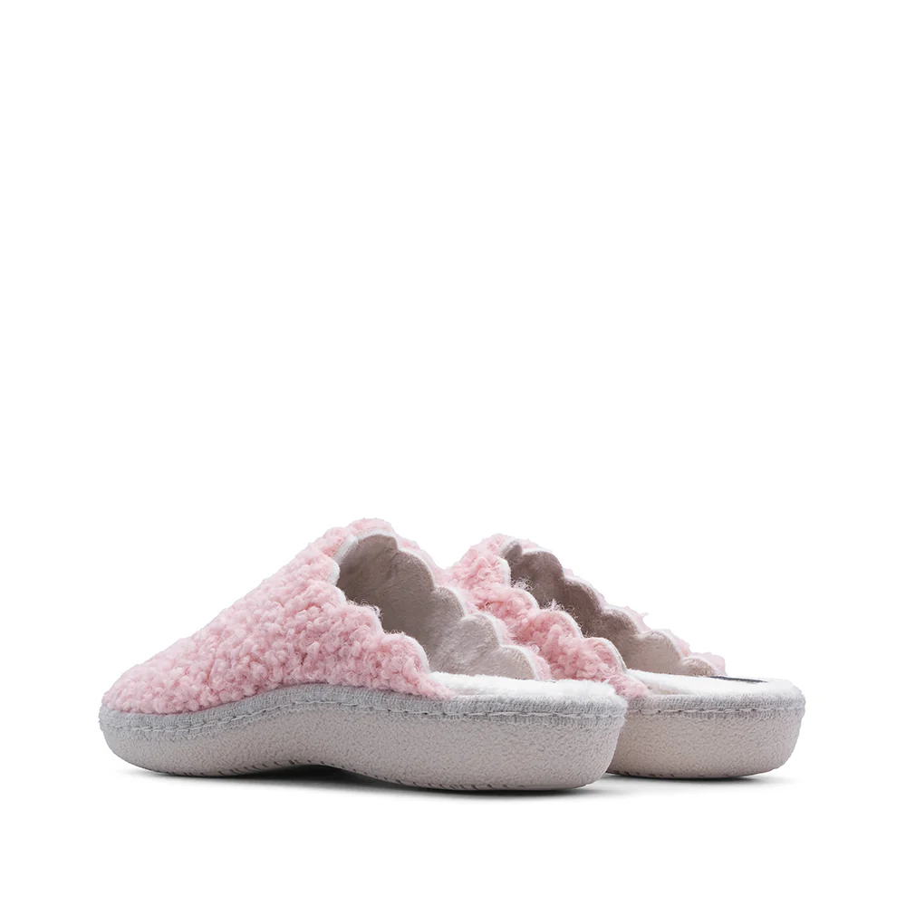 Chinelo Homewear Mulher Têxtil Rosa - Image 3