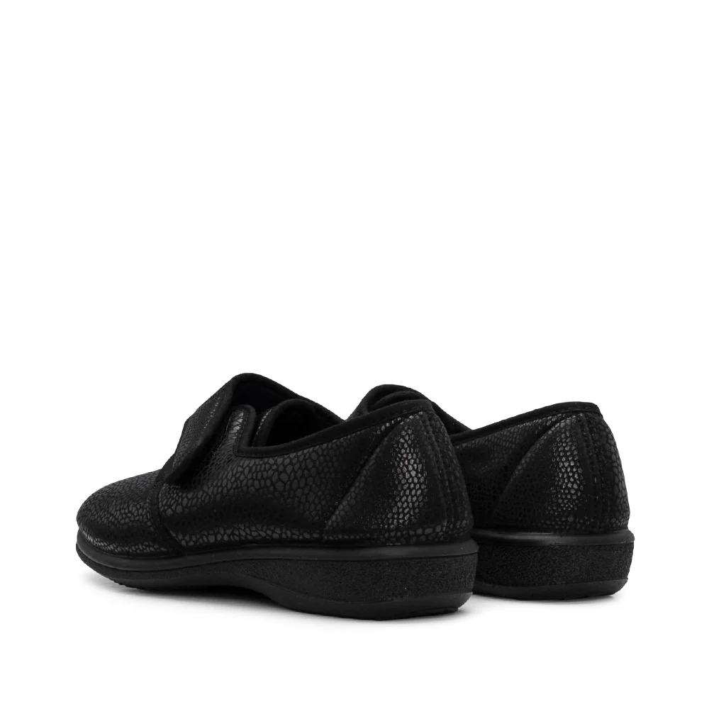 Pantufa Conforto Mulher Animal Print Preto - Image 3