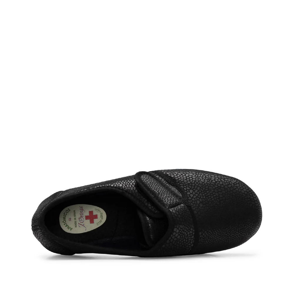 Pantufa Conforto Mulher Animal Print Preto - Image 4