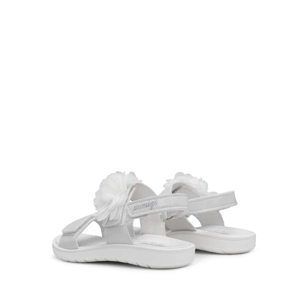 Sandália Casual Criança Pele Sintética Branco - Image 3