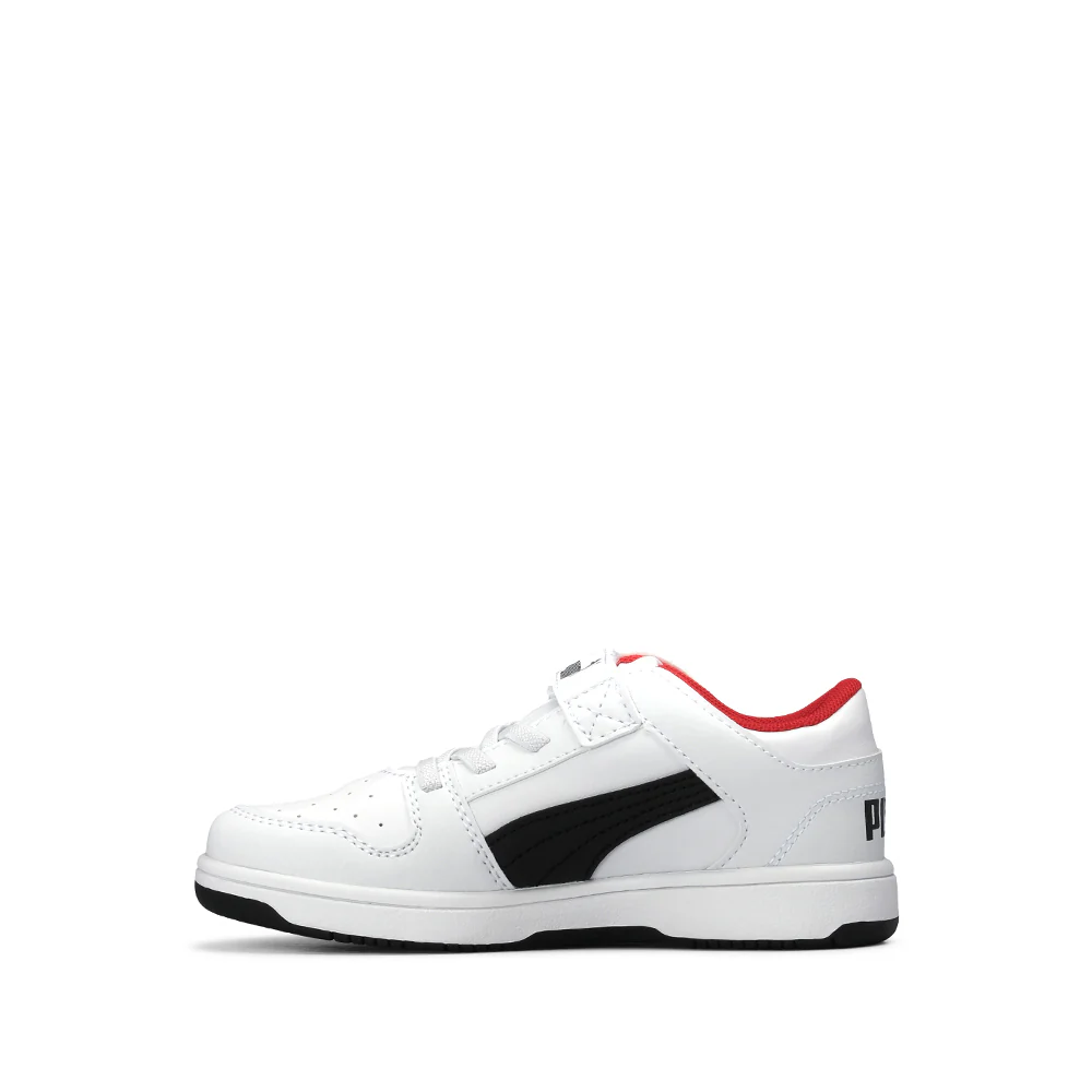 Sapatilha Casual Criança Branco E Preto - Image 2
