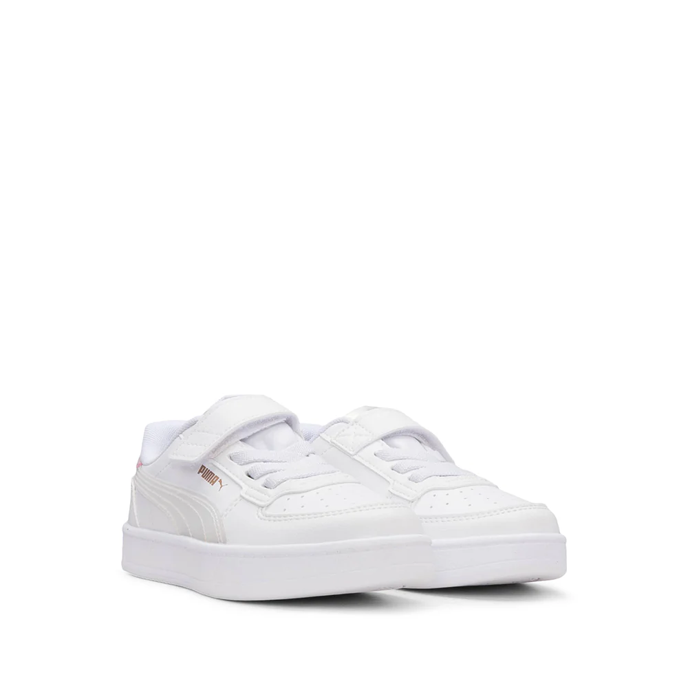 Sapatilha Casual Criança Branco E Rosa - Image 2