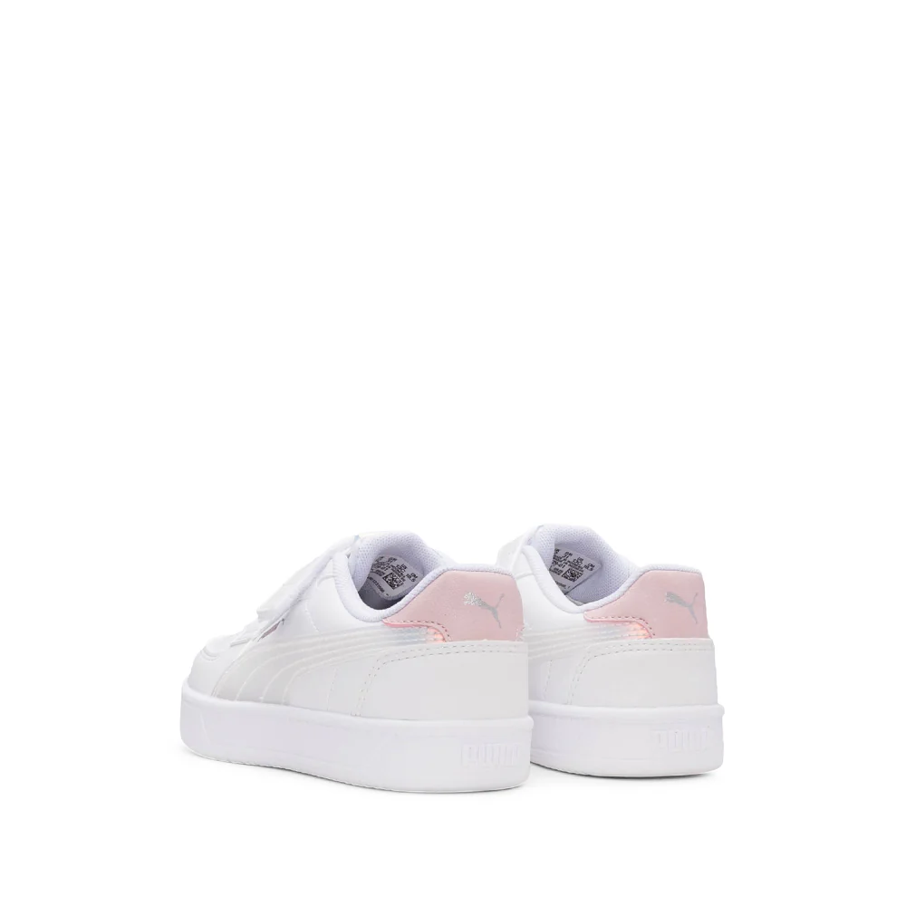 Sapatilha Casual Criança Branco E Rosa - Image 3