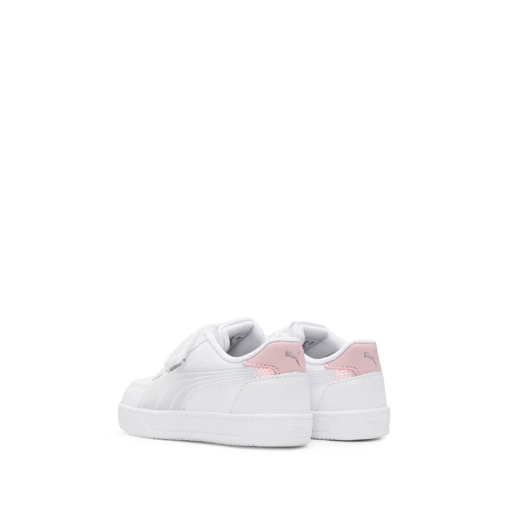 Sapatilha Casual Criança Branco E Rosa - Image 3