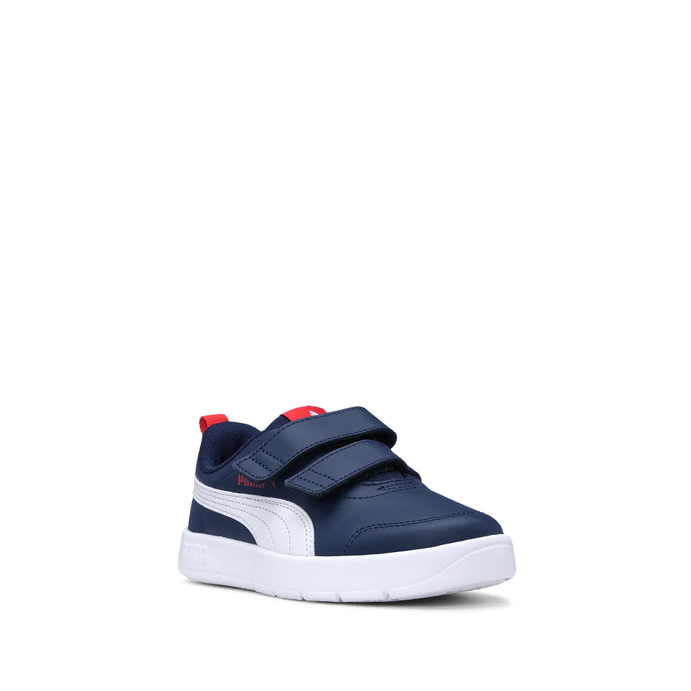 Sapatilha Casual Criança Pele Sintética Courtflex V3 Azul Marinho - Image 3