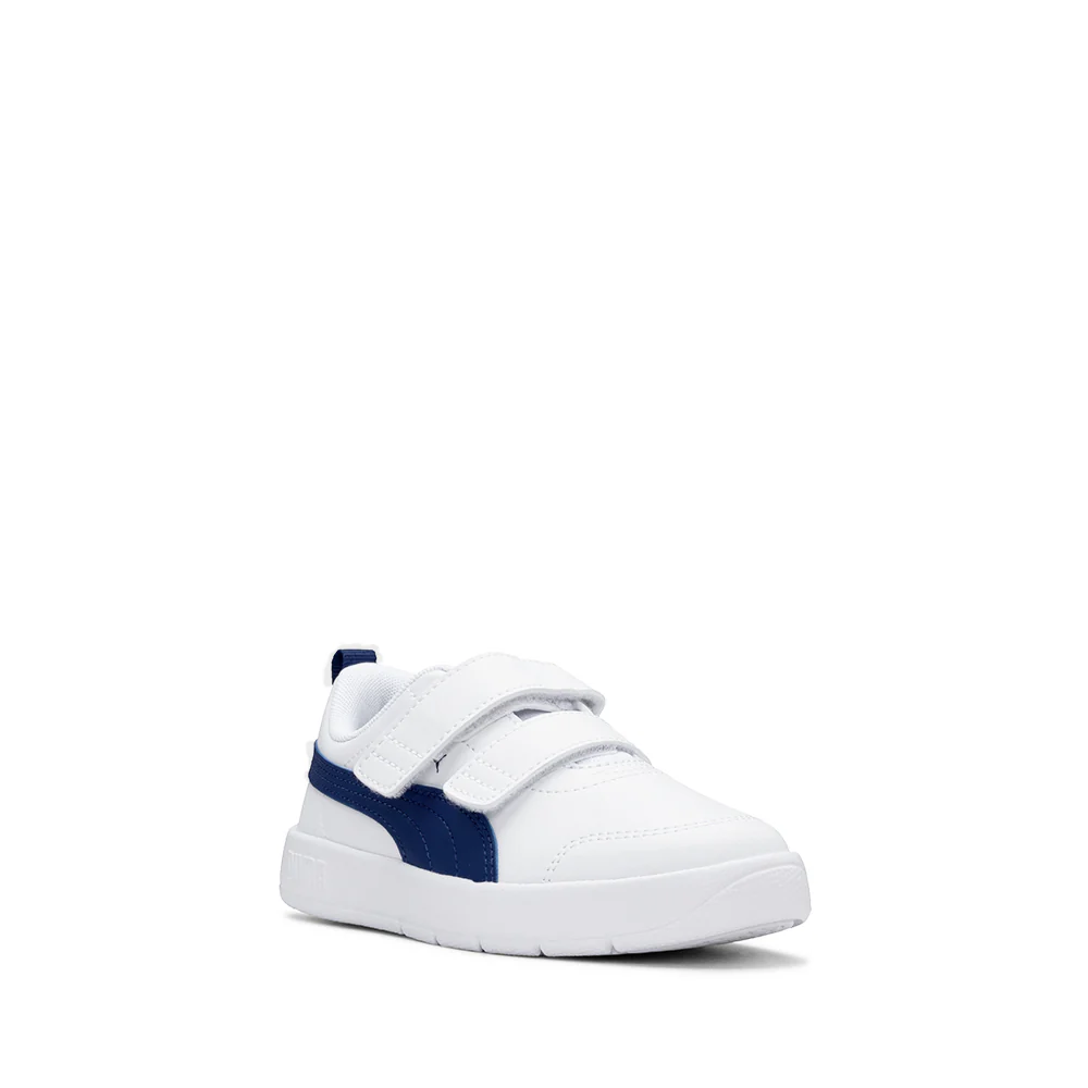Sapatilha Casual Criança Pele Sintética Courtflex V3 Branco - Image 3