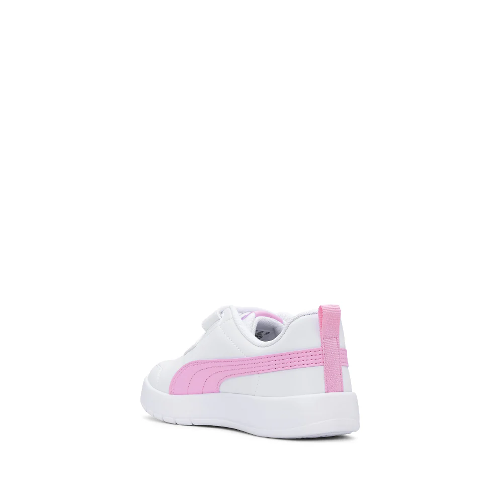 Sapatilha Casual Criança Pele Sintética Courtflex V3 Branco - Image 4
