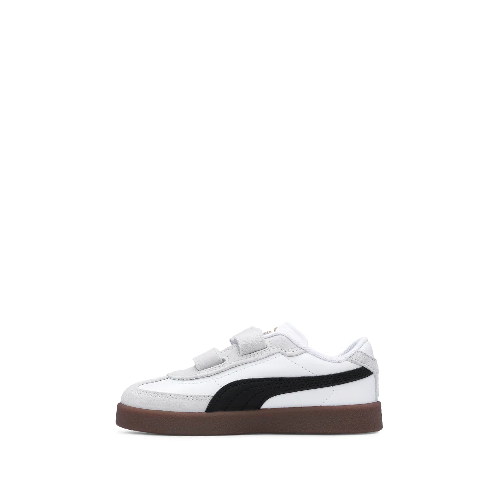 Sapatilha Casual Criança Pele Sintética Club II Era Branco E Preto - Image 2