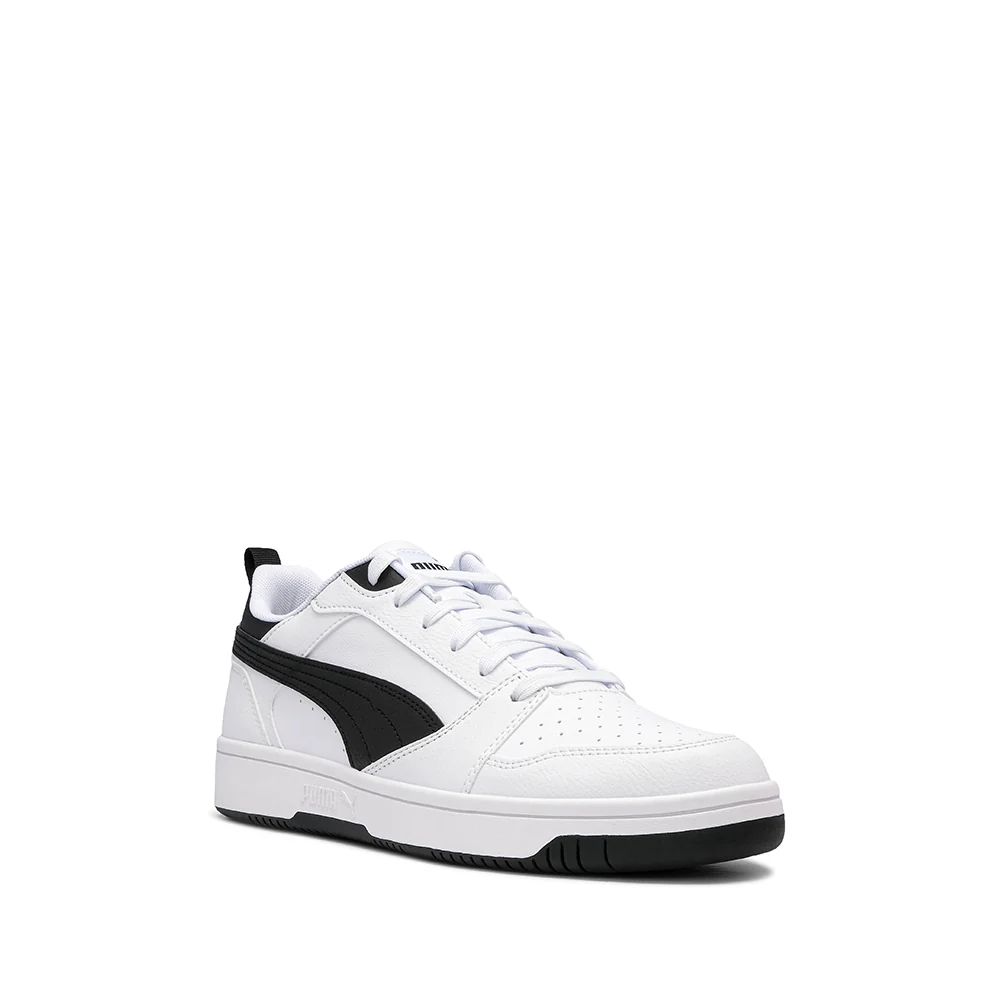 Sapatilha Casual Homem Branco E Preto - Image 3