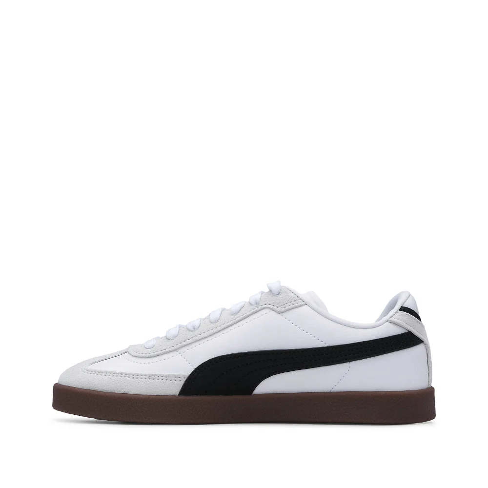 Sapatilha Casual Homem Camurça Branco E Preto - Image 2
