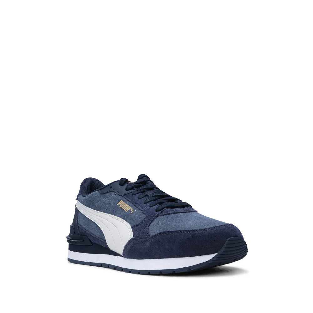 Sapatilha Casual Homem Pele Sintética Azul Marinho - Image 3