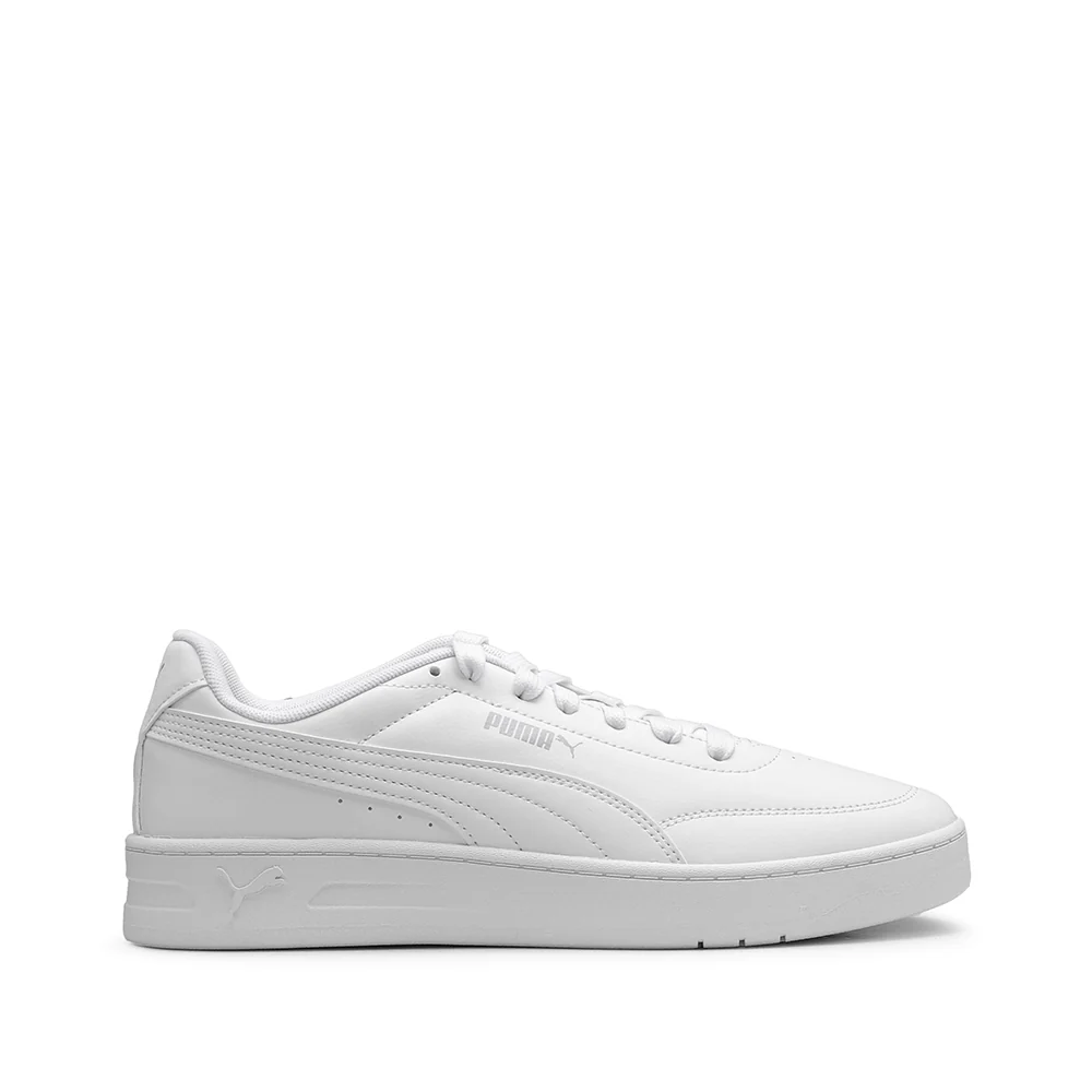 Sapatilha Casual Homem Court Classic Clean Branco