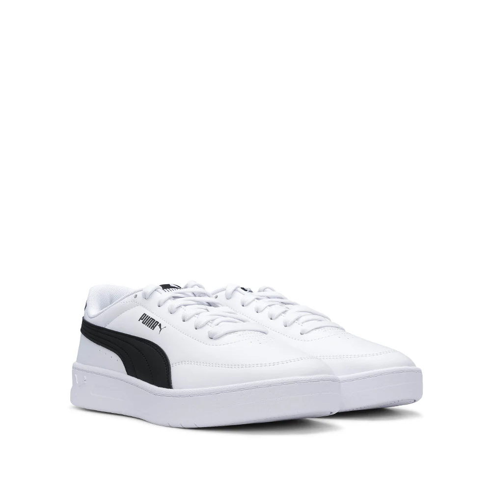 Sapatilha Casual Homem Court Classic Clean Branco E Preto - Image 6