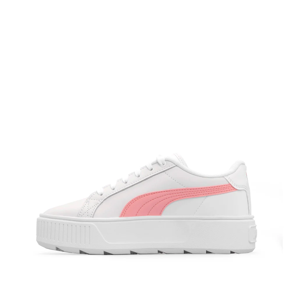 Sapatilha Casual Mulher Branco E Rosa - Image 2