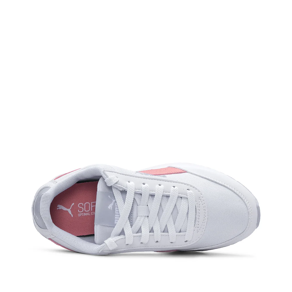 Sapatilha Casual Mulher Branco E Rosa - Image 5