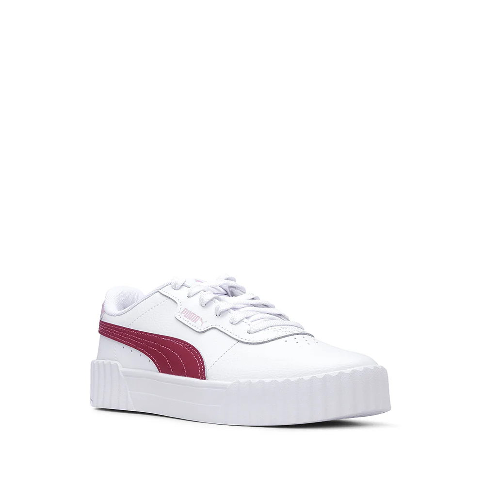 Sapatilha Casual Mulher Carina 3.0 Branco E Rosa - Image 3