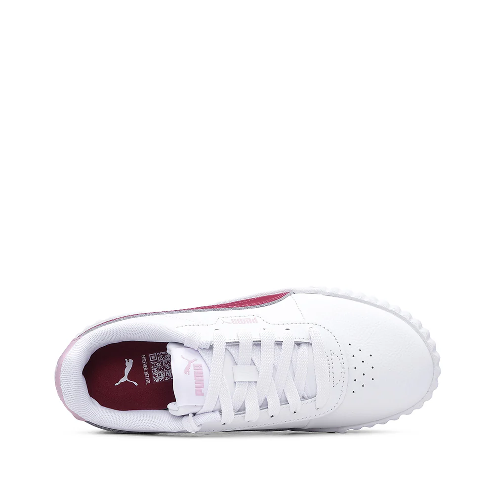 Sapatilha Casual Mulher Carina 3.0 Branco E Rosa - Image 5