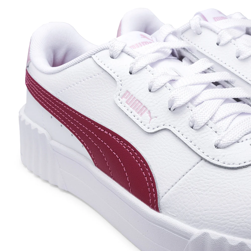 Sapatilha Casual Mulher Carina 3.0 Branco E Rosa - Image 8