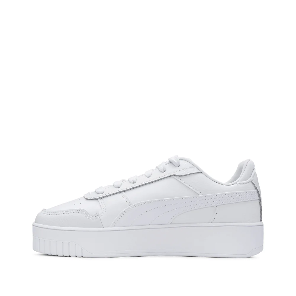 Sapatilha Casual Mulher Carina Street Branco Branco E Dourado - Image 2