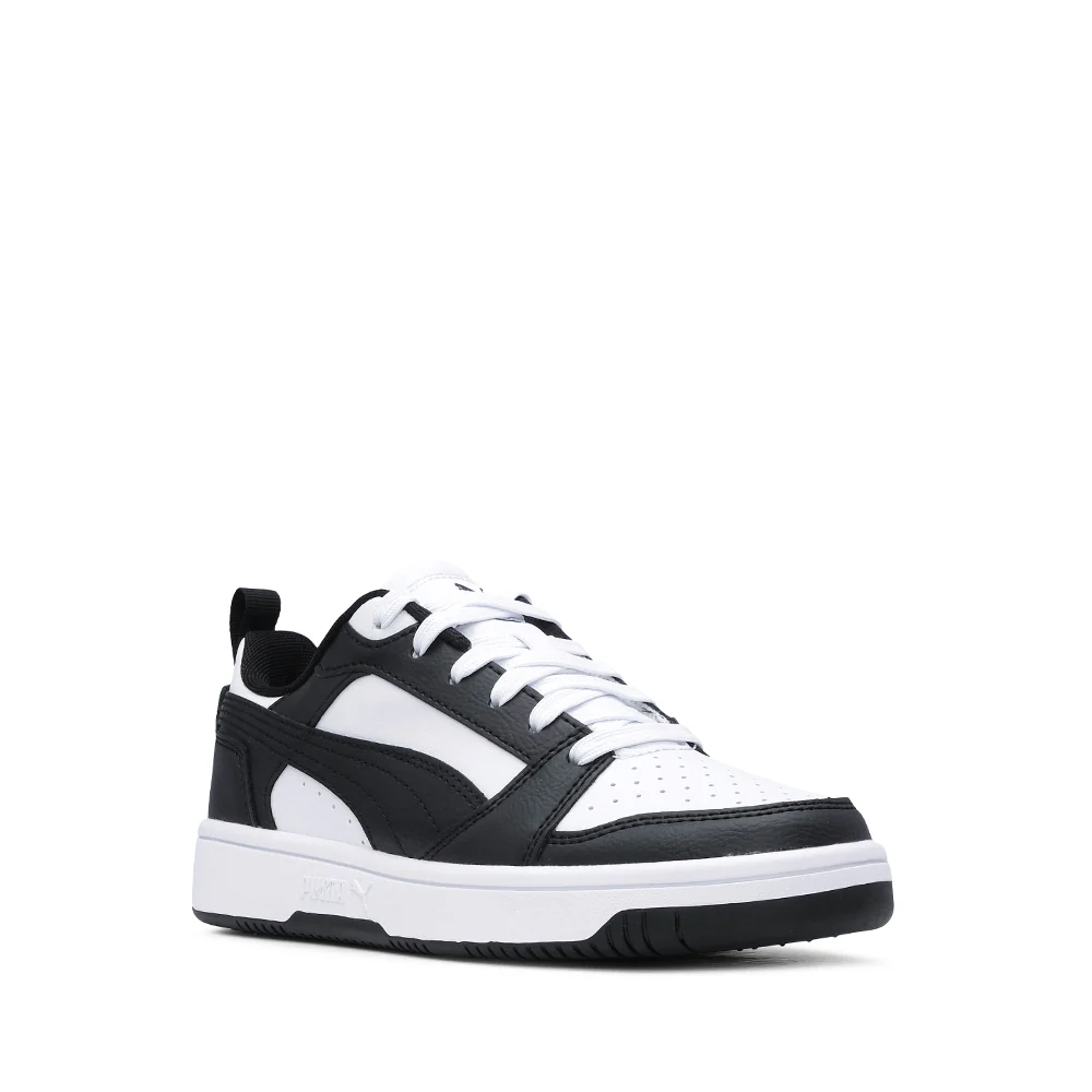 Sapatilha Casual Mulher Pele Sintética Preto E Branco - Image 3