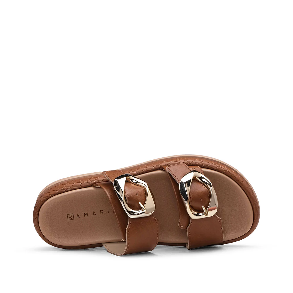 Chinelo Casual Mulher Camel - Image 4