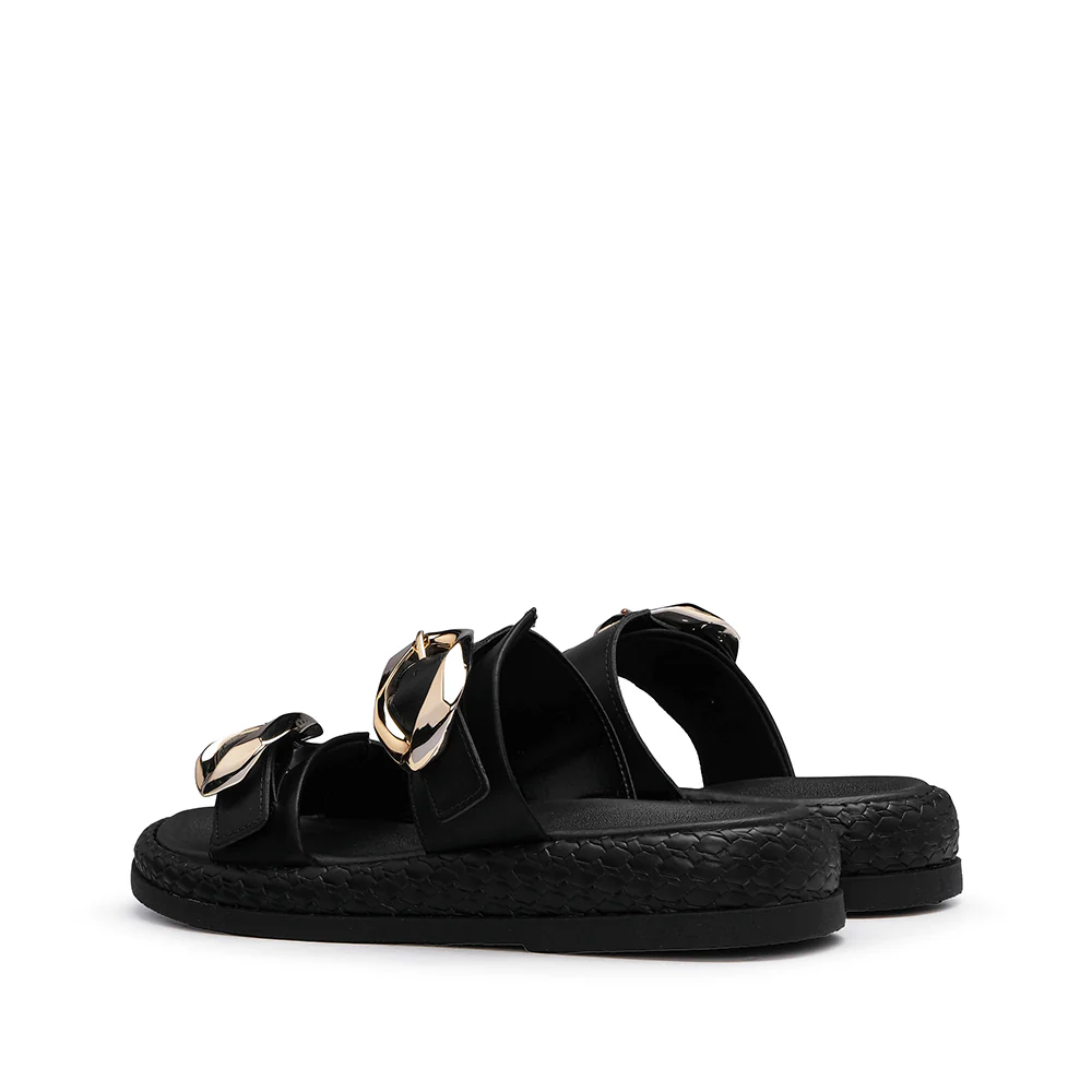Chinelo Casual Mulher Preto - Image 3