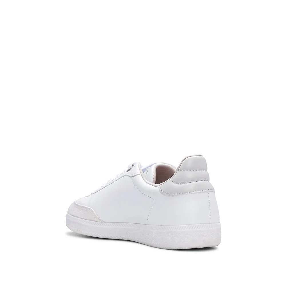 Sapatilha Casual Mulher Pele Sintética Branco - Image 4