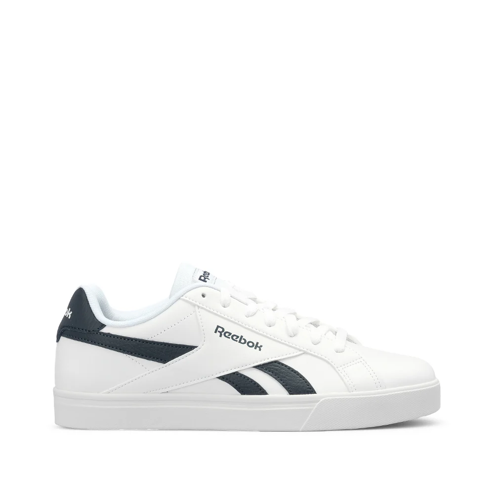 Sapatilha Casual Homem Branco E Azul