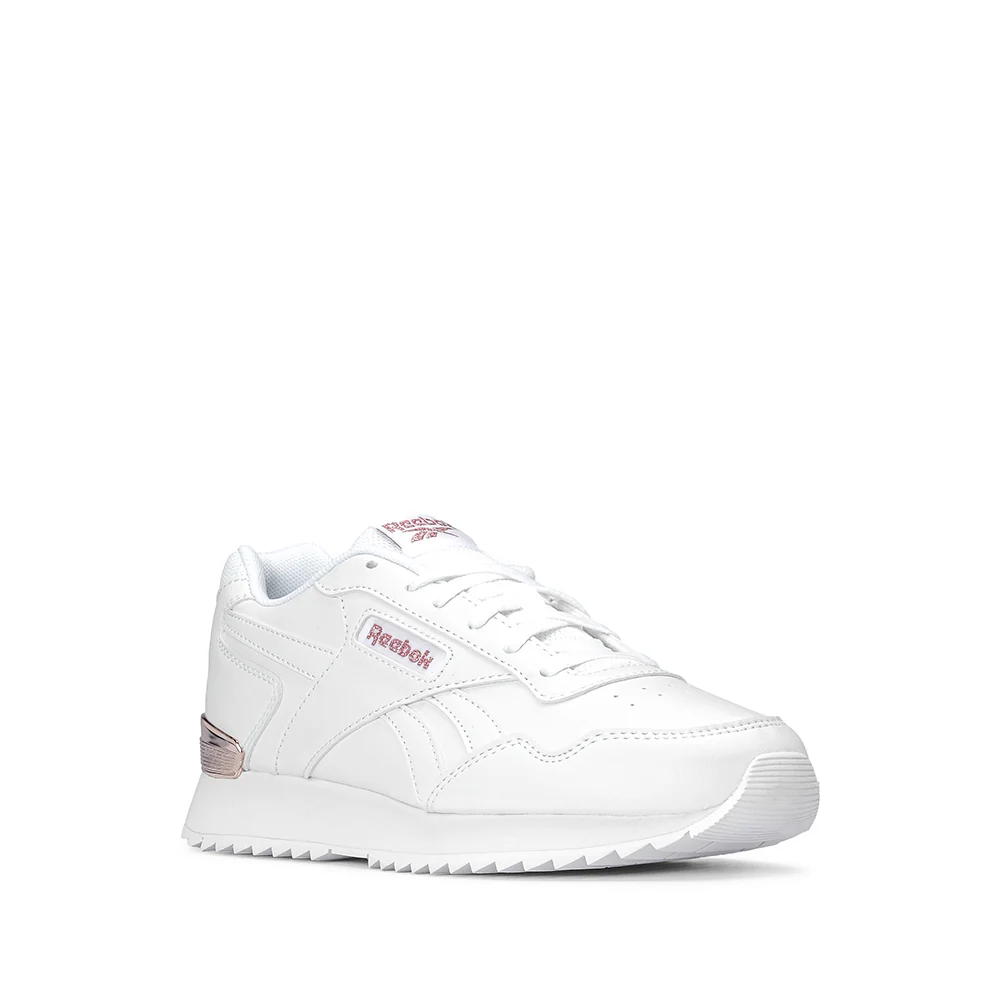 Sapatilha Casual Mulher Glide Ripple Branco Branco - Image 3