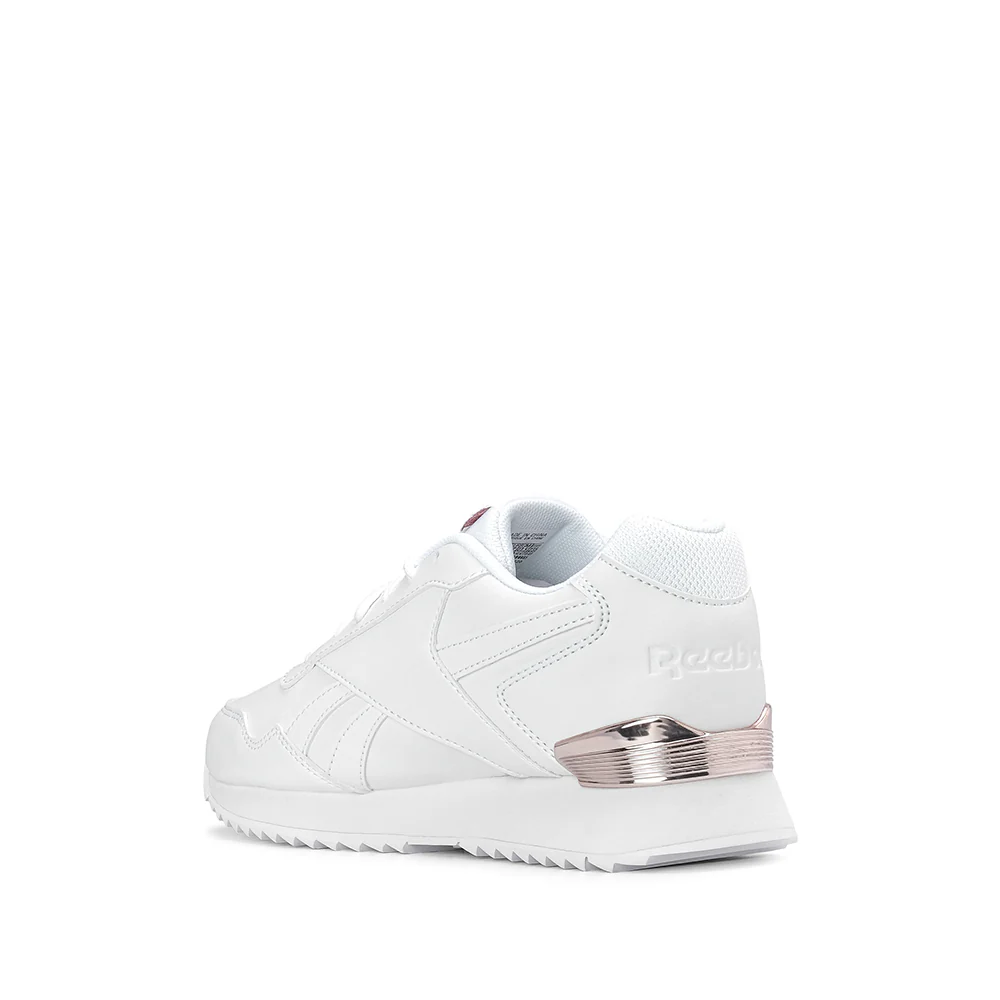 Sapatilha Casual Mulher Glide Ripple Branco Branco - Image 4
