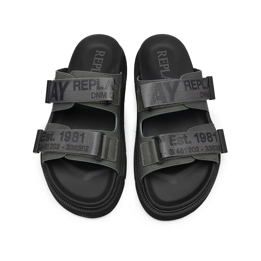 Chinelo Casual Homem Verde - Image 5
