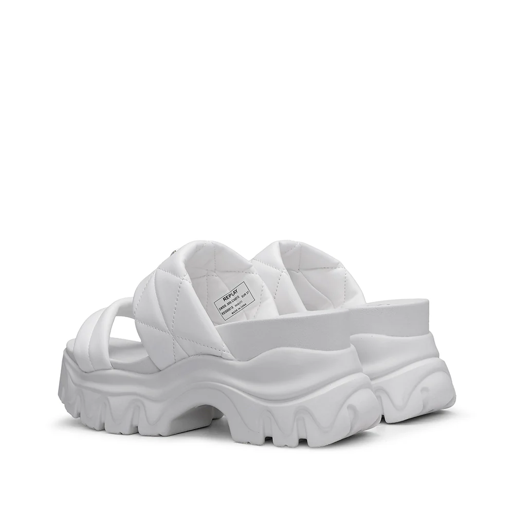 Chinelo Plataforma Mulher Branco - Image 3