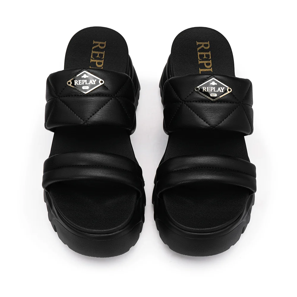 Chinelo Plataforma Mulher Preto - Image 5