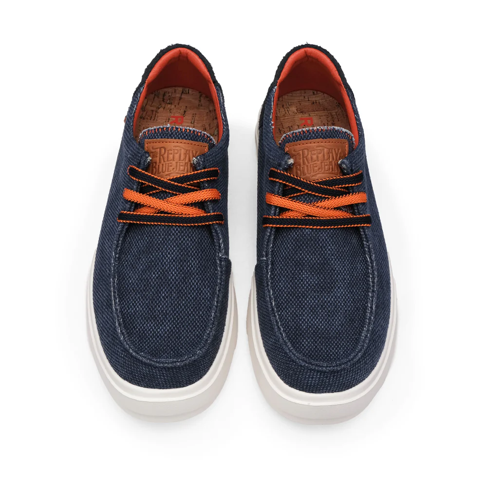 Sapato Casual Homem Azul Marinho - Image 5
