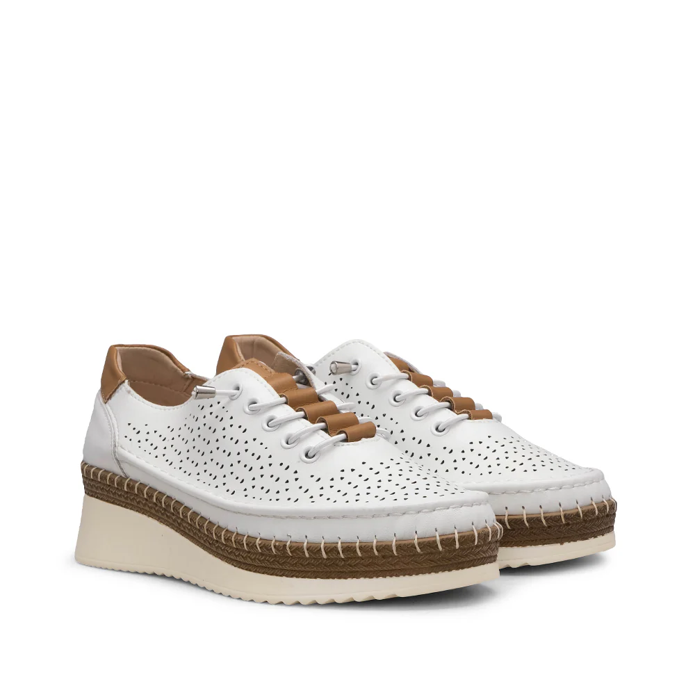 Sapatilha Casual Mulher Branco - Image 2